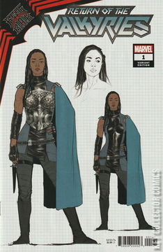 Variant Cover for King In Black: Return of the Valkyries #1