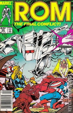 Variant Cover for ROM #65