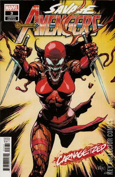 Variant Cover for Savage Avengers #3