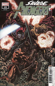 Variant Cover for Savage Avengers #28