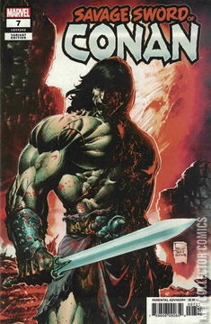 Variant Cover for Savage Sword of Conan, The #7