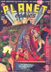 Cover for Planet Comics #1