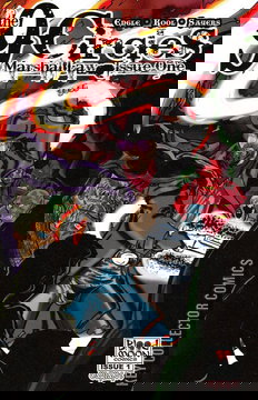 Variant Cover for 9 Circles: A Marshal Law Story #1