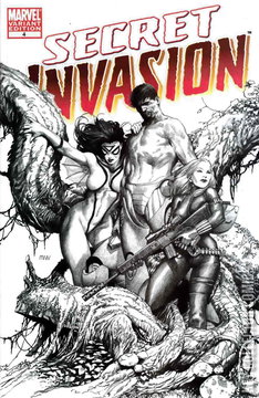 Variant Cover for Secret Invasion #4