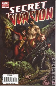 Variant Cover for Secret Invasion #4