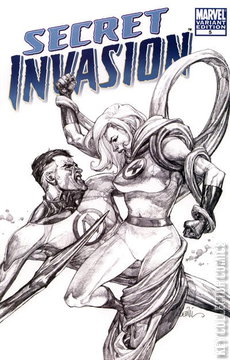 Variant Cover for Secret Invasion #5