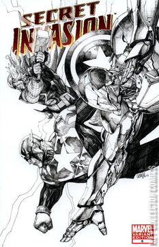 Variant Cover for Secret Invasion #6