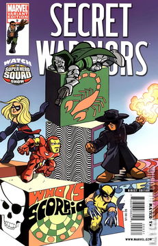 Variant Cover for Secret Warriors #9