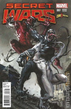 Variant Cover for Secret Wars #7