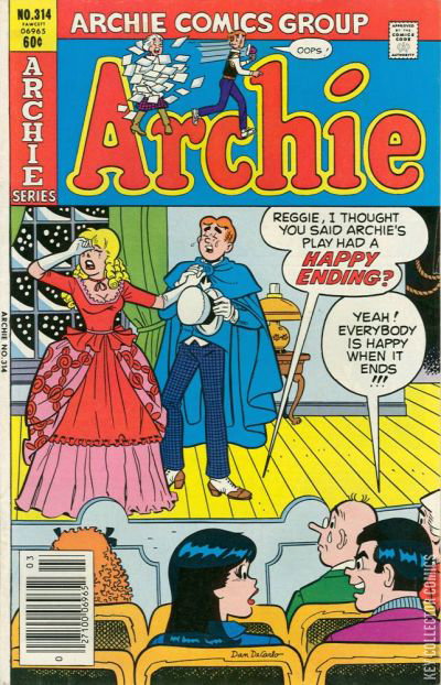 Archie Comics #314 Published March 1982 | Key Collector