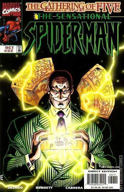 Cover art for Sensational Spider-Man #32