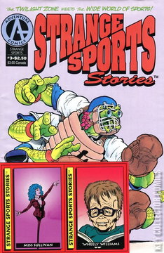 Variant Cover for Strange Sports Stories #3