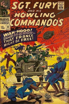 Variant Cover for Sgt. Fury and His Howling Commandos #40