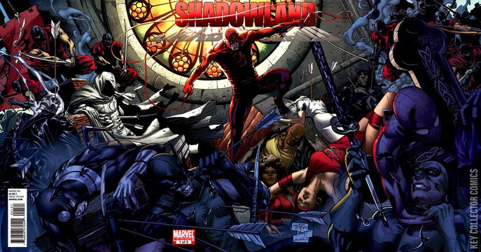 Variant Cover for Shadowland #1