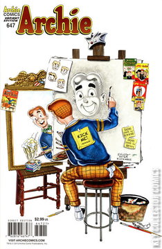 Variant Cover for Archie Comics #647