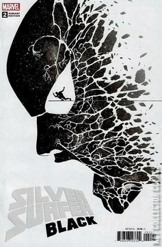 Variant Cover for Silver Surfer: Black #2