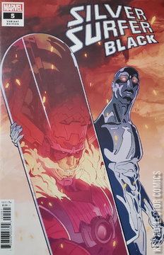 Variant Cover for Silver Surfer: Black #5