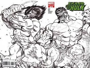 Variant Cover for Skaar: Son of Hulk #12