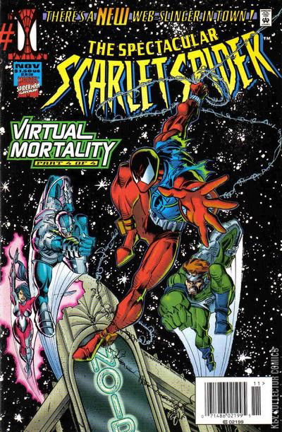 Cover art for Spectacular Scarlet Spider #1 