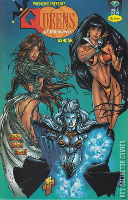 Previews Presents Queens of Halloween Ashcan