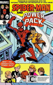 Variant Cover for Spider-Man and Power Pack #1