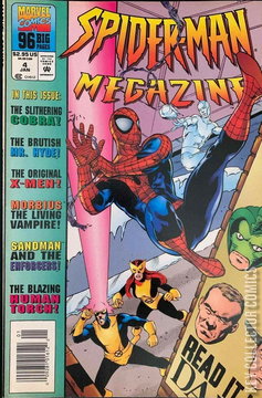 Variant Cover for Spider-Man Megazine #4