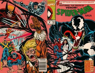 Variant Cover for Spider-Man Saga #4