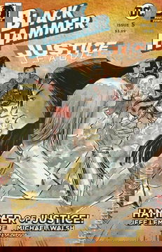 Variant Cover for Black Hammer / Justice League #5