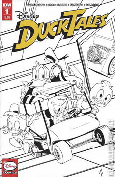 Variant Cover for DuckTales #1