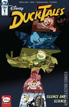Variant Cover for DuckTales: Silence and Science #1