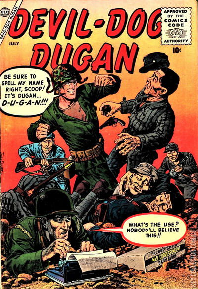 Cover art for Devil Dog Dugan #1