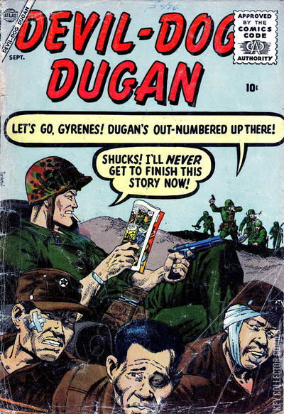 Cover art for Devil Dog Dugan #2