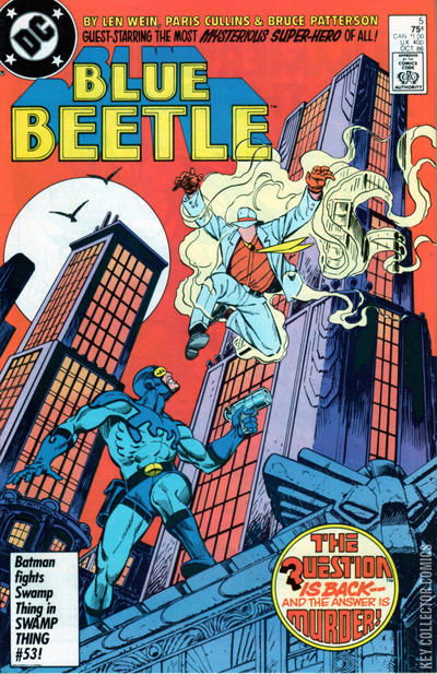 Cover art for Blue Beetle #5