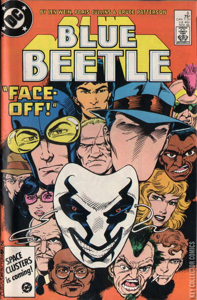 Cover art for Blue Beetle #6