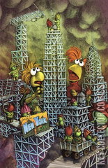 Variant Cover for Fraggle Rock: Journey to the Everspring #1