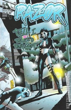 Variant Cover for Razor: Till I Bleed Daylight #1