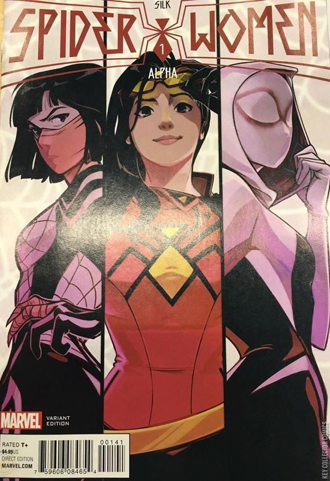 Spider-Women: Alpha #1 1:25 Published June 2016 | Key