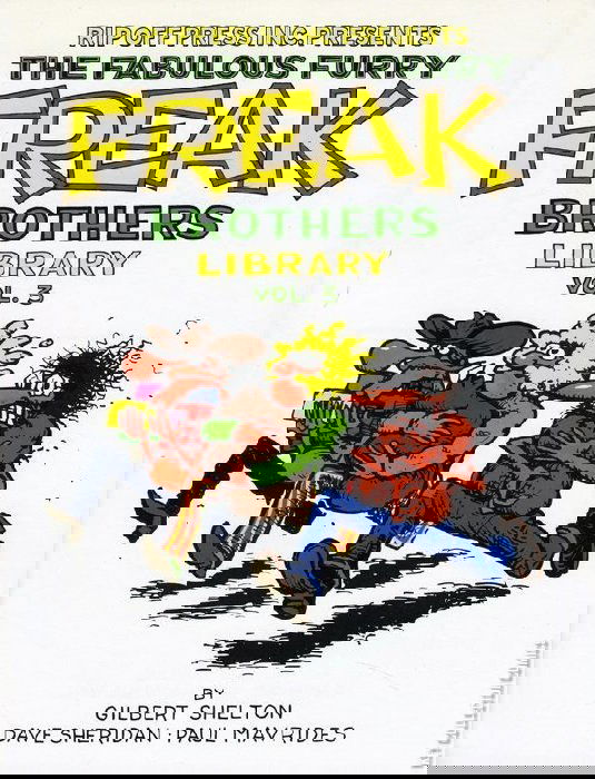 Cover art for The Fabulous Furry Freak Brothers Library #3