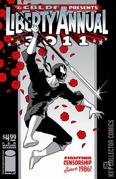 Variant Cover for CBLDF Presents Liberty Annual #2011