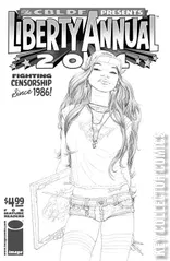 Variant Cover for CBLDF Presents Liberty Annual #2011