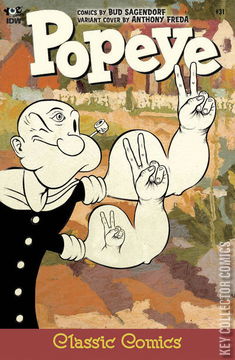 Variant Cover for Popeye Classic Comics #31