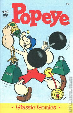 Variant Cover for Popeye Classic Comics #43