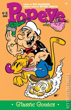 Variant Cover for Popeye Classic Comics #51