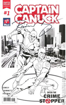 Variant Cover for Captain Canuck: Enter the Crime Stopper #1