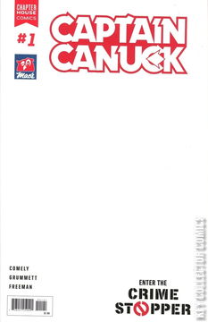 Variant Cover for Captain Canuck: Enter the Crime Stopper #1