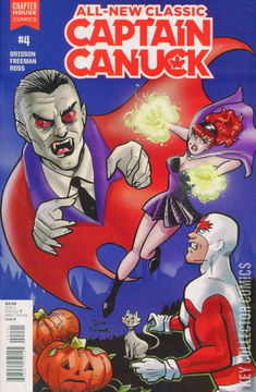 Variant Cover for All-New Classic Captain Canuck #4