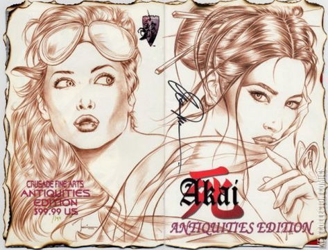 Variant Cover for Shi: Akai #1