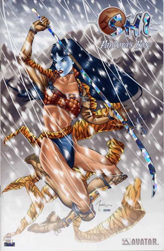 Variant Cover for Shi: Pandora's Box #1