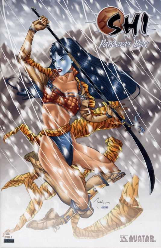 Variant Cover for Shi: Pandora's Box #1
