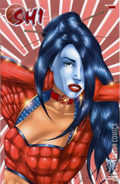 Variant Cover for Shi: The Illustrated Warrior #2